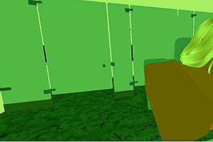 School Nerd Gives Blowjob And Gets Fucked In Her Pussy Roblox