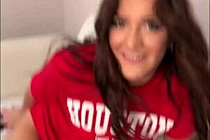 Serena Sterling Fucks Intensely in Her Dorm