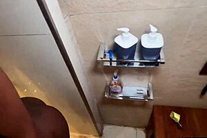 Interracial my ebony girlfriend was in the shower wanting to get her pussy drilled by my cock