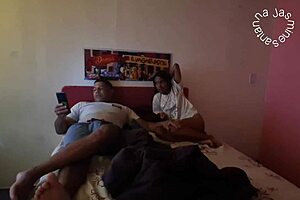 teen latina gives ass in soccer shirt