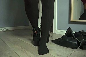 homemade video of submissive curvy asian babe mira enjoying rough anal doggystyle and ass to mouth action