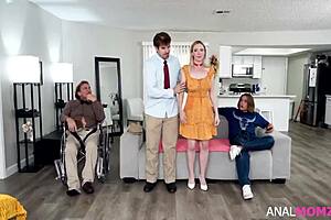 Rebel rhyder, the sex assistant, gets fucked one by one in anal and deepthroat scenes