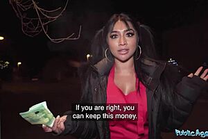 Public agent sexy asian with fantasitc tits and ass seduced by his rizz