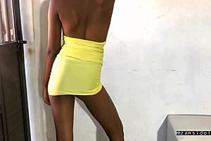 ebony babe gets fucked hard at the office