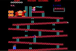 Lets play donkey kong with brunette