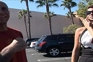 Madelyn marie rides with perfect tits in hot blowjob action.