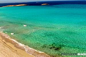 Hot blonde Marica Chanelle takes big black cock deep in her ass, moaning passionately.