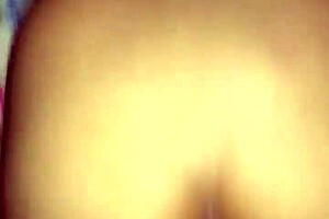 The Vietnamese girlfriend bends over, her big breasts swaying, for doggystyle