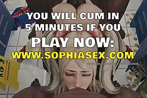 Busty perfect young woman