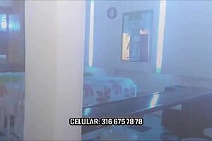 The Halloween party turns into a clandestine adventure