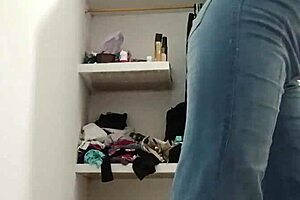 Hot Teen Strips Naked In Front Of Camera Watched By Teacher