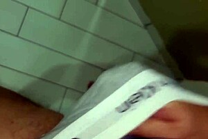 Amateur Christmas Cumshot with Huge Hard Cock