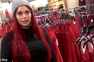 Latina sucking dick for christmas presents