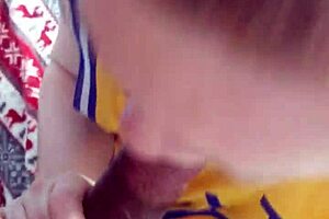 thick red head takes bbc?