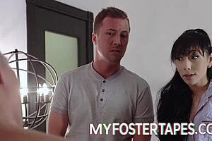 Becky Feels Shocked Yet Aroused As Judy Joins Her And Husband In Passionate Threesome