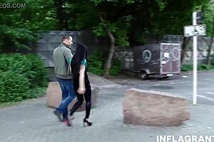 Slutty Latina Cutie Gets Rammed Outdoors