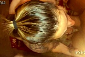 Deepthroat and deep anal action