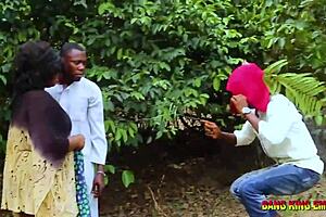 Bbw King's Wife Fucked by Two Big Cock Pornstars in the Bush