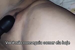 Tu não consegue me fazer gozar por causa disso que tu é corno