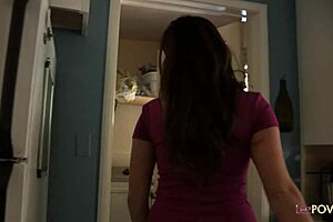 When Car Broke Down, Brunette Helped Busty Redhead With Her Needs