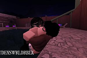 destroying a snowbunnys pussy in the sauna with monster cock