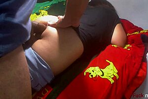 Slut Takes Huge Black Dildo In Ass!