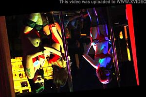 i went to the gold club on lk metro and saw hot asian strippers dancing