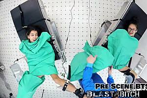 Aria Nicole, you're such a hot nurse in this POV scene