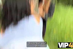 Hunter fucked the gypsy girl at the abandoned house.