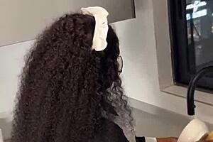 Look At This Ebony House Maid Caught Riding Her Boss!