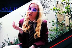 Two British 18-Year-Old College Students Eagerly Suck Cock and Snowball Cum!