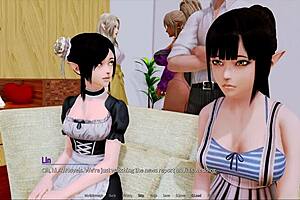 Harem hotel adventure in game episode 274