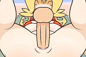 sexy blonde teacher cums from orgasm!