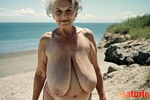 Curvy Vintage Fantasy Grannies with Huge Boobs