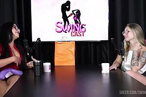 Naty Varga And Tifany Rocha Engage In Detailed Swing Casting Scenes On Sheer Red