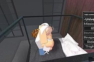 Blonde Babe Helped Me Fuck