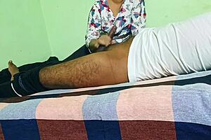 Indian Girl Enjoying In Sexy Doggy Style Position With Her Husband Friend