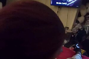 Wife's Loving Deepthroat Blowjob Touches His Soul