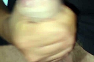 I cum hard in my sexy t-shirt, you know, with that big cock sborra all over