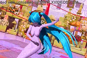Hatsune miku patchwork staccato project diva nude mod full nude