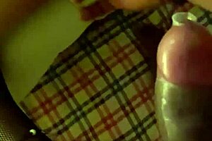 I had the crossdresser lick my feet, fucked his ass, and punched him with boxing gloves