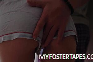 becky bandini eagerly welcomes judy jolie to her home, but judy and her companion sneak