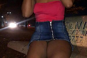 I-I met a stranger and we had wild sex outdoors