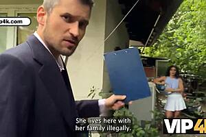 Hunter fucked the gypsy girl at the abandoned house.