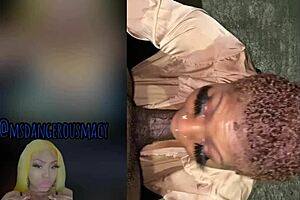 Fat BBW milf fucks neighbor's big black cock