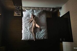 hidden cam captures her self-love in bed