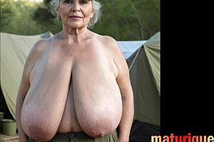 Curvy Vintage Fantasy Grannies with Huge Boobs