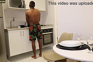 She Loves Big Black Cock In Pussy At Morning Cafe