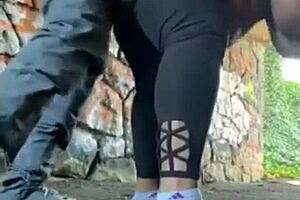 exploring a hidden tunnel discovered during an outdoor hiking adventure