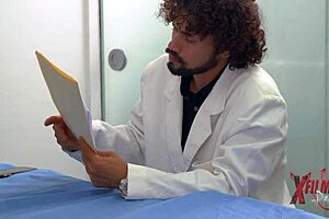 Redhead Fucks Surgeon with Huge Cock Passionately